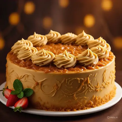 Butterscotch Cake 0.5 Kg